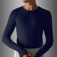 Stanno Core Ondershirt Lange Mouwen Kids Donkerblauw - thumbnail