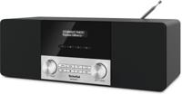 TechniSat DigitRadio 4 Stereo DAB Radio (DAB+, FM, Bluetooth, hoofdtelefoonaansluiting, AUX-ingang, wekker, OLED-display, 20 Watt RMS, Elac luidspreker), Zwart - thumbnail