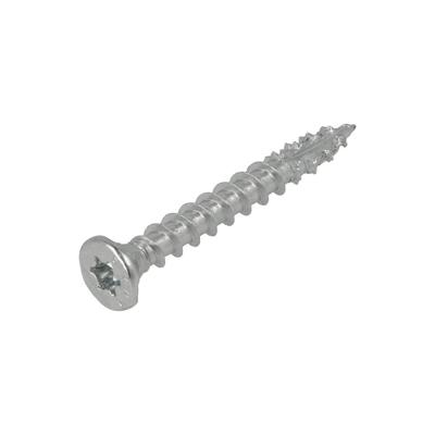 Dynaplus Constructieschroef Verzinkt Platkop Voldraad +Snijpunt Torx TX30 6.0X50 | 100 stuks - 0281.01.49901