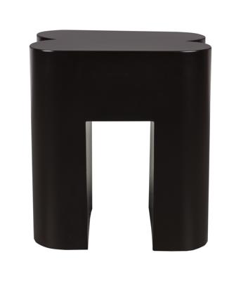 Zuiver Krukje/Bijzettafel 'Shape' 40 x 40cm, kleur Donkerbruin Zuiver Krukje/Bijzettafel 'Shape' 40 x 40cm, kleur Donkerbruin