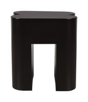 Zuiver Krukje/Bijzettafel 'Shape' 40 x 40cm, kleur Donkerbruin - thumbnail
