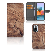 Xiaomi Redmi Note 10 Pro | Book Style Case | Tree Trunk | Portemonnee hoesje - thumbnail