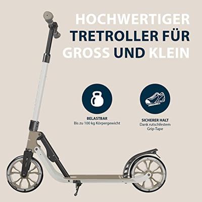 HUDORA big wheel 205 step advanced - ivory - thumbnail