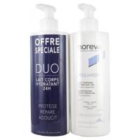 Noreva Aquareva Moisturizing Body Cream DUO 2x 400ml Promo 800ml - thumbnail