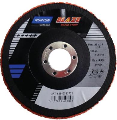 NORTON reinigingsschijf "blaze rapid strip" blaze rapid strip disk 125x22mm