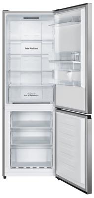 ETNA KOELKAST COMBI BOTTOM KCV178NRVS koel-vriescombinatie Vrijstaand 292 l F Roestvrijstaal