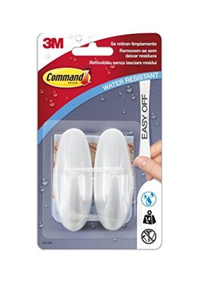 Haak voor ophanging 3M 1,3 kg Wit Metaal Plastic (2 Stuks) Haak voor ophanging 3M 1,3 kg Wit Metaal Plastic (2 Stuks)