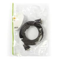 Nedis CCGP59000BK50 Vga-kabel Vga Male Vga Male Vernikkeld Maximale Resolutie: 1280x768 5.00 M Rond Abs Zwart Envelop - thumbnail