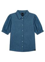 Franny Denim Blouse - thumbnail
