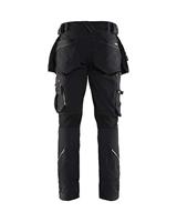 Blåkläder X1900 werkbroek 4-weg stretch zwart maat 52 - thumbnail