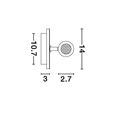Lyora Design wandlampPenor wit - 9081221