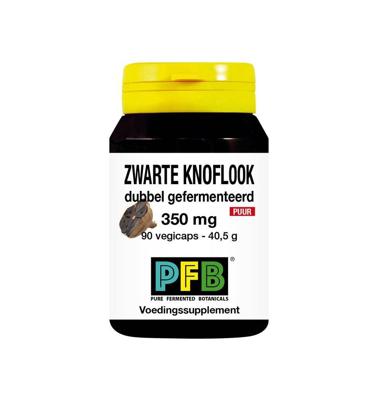 SNP Zwarte knoflook dubbel gefermenteerd 90 Vegetarische capsules