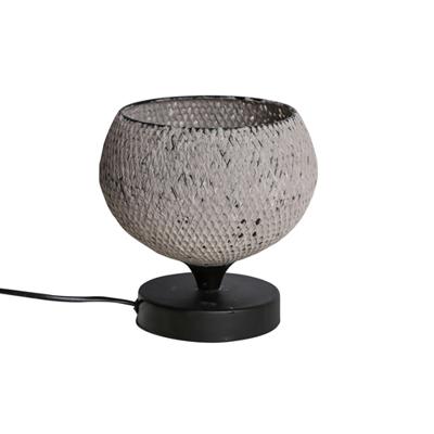 PTMD Tafellamp Giza grijs 18 X 18 X 21