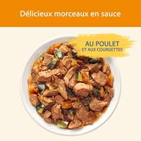 PURINA Cat Chow Kip, Zucchini - nat kattenvoer - 10x85 g - thumbnail