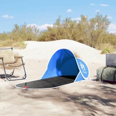 Strandtent pop-up waterdicht azuurblauw Strandtent pop-up waterdicht azuurblauw