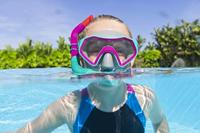 Bestway Set Masker en Buis Volwassene Purga Klep Assorti Kleur +14 Jaar Strand en Zwembad 24021 - thumbnail
