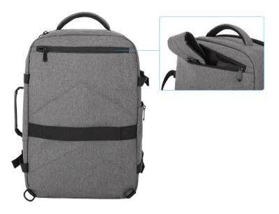 Manhattan Notebook-Rucksack mit Gerätefächern für Laptops bis zu 17,3,Tablets bis zu 11 Laptoprugzak Geschikt voor max. (laptop): 43,9 cm (17,3) Grijs Manhattan Notebook-Rucksack mit Gerätefächern für Laptops bis zu 17,3,Tablets bis zu 11 Laptoprugzak Geschikt voor max. (laptop): 43,9 cm (17,3) Grijs