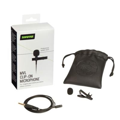 Shure MVL-3.5MM lavalier-microfoon voor mobiele toestellen