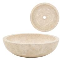 Gootsteen 40x12 cm marmer crème - thumbnail