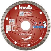 kwb 797540 Diamanten doorslijpschijf Diameter 125 mm Boordiameter 22 mm Marmer, Keramiek, Tegels 1 stuk(s) - thumbnail