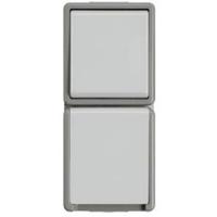 Siemens 5TA4826 Wandcontactdoos met randaarde Delta Grijs Schakelmateriaal 1 stuk(s) - thumbnail