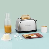 Twee-sneetjes broodrooster - HKoeNIG - TOS7 - 850 W - Roestvrij staal - thumbnail