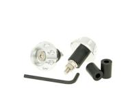 Vicma Handlebar plugs 13.5 mm silver, 781pl - thumbnail