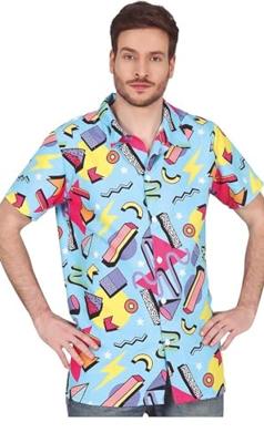 80&apos;s Party Blouse Heren