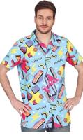 80&apos;s Party Blouse Heren - thumbnail