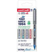 Rollerpen Uni-ball Eye UB157 medium assorti 5 stuks - thumbnail