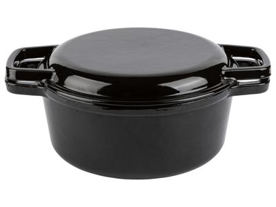 ERNESTO Gietijzeren pan Ø22 cm (Zwart) ERNESTO Gietijzeren pan Ø22 cm (Zwart)