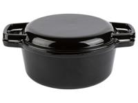 ERNESTO Gietijzeren pan Ø22 cm (Zwart) - thumbnail