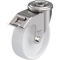 Blickle LEXR-PO 125G-FI Zwenkwiel met rem Wieldiameter: 125 mm Draagvermogen (max.): 150 kg 1 stuk(s) - thumbnail