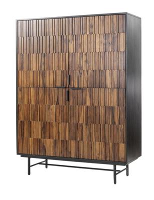 Tower Living Opbergkast 'Dimaro' Sheesham- en mangohout, 160 x 120cm