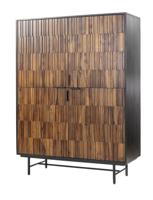 Tower Living Opbergkast 'Dimaro' Sheesham- en mangohout, 160 x 120cm - thumbnail