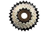 Freewheel 7 speed Shimano MF-TZ510 14-28T - met spaakbeschermingsschijf - thumbnail