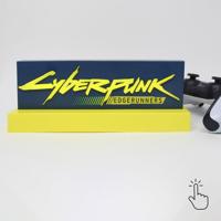 Cyberpunk Edgerunner LED-Light Logo 22 cm - thumbnail