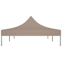VidaXL Partytentdak 270 g/m² 6x3 m taupe - thumbnail