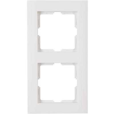 KOPP Athenis HK07 2-voudig Afdekraam Helder Glans Wit