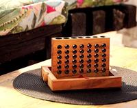 Logica Giochi Houten Bordspel 4 op een Rij - thumbnail