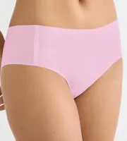 Sloggi Zero Feel hipster 2.0 - Invisible - Naadloze dames short - Dames Onderbroek die niet doorschijnt - Zwart - Huidskleur - thumbnail
