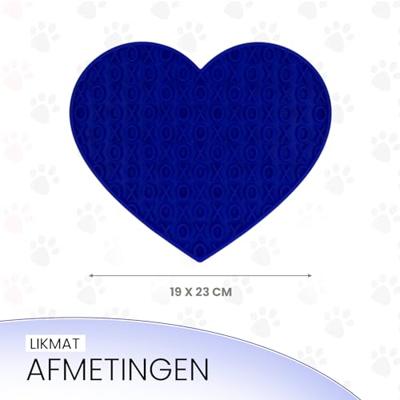 Eat Slow Live Longer Lick Mat Lovely Blue