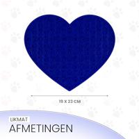 Eat Slow Live Longer Lick Mat Lovely Blue - thumbnail