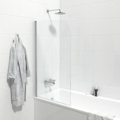 Marenza Neptune Badwand - 1 delig draaibaar - 80x150cm - 6mm veiligheidsglas - anti kalk - chroom SF6211