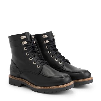 Travelin&apos; Women - Lace-up boot casual - Zwart - Maat 38