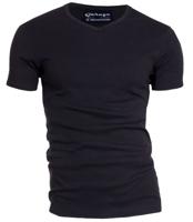 Garage T-Shirt V-neck semi bodyfit black ( art 0302) - thumbnail
