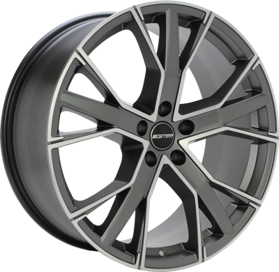 GMP GUNNER Mat antraciet gepolijst