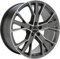 GMP GUNNER Mat antraciet gepolijst - thumbnail