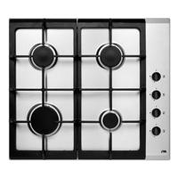 ETNA T110VRVSA kookplaat Roestvrijstaal Ingebouwd Gaskookplaat 4 zone(s) - thumbnail