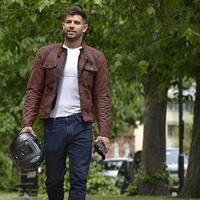 OXFORD jas "holwell 1.0" jacket holwell 1.0 wax cotton red xl - thumbnail